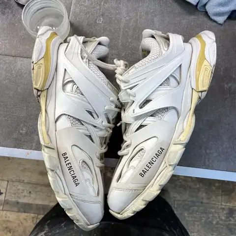 Balenciaga Track après nettoyage