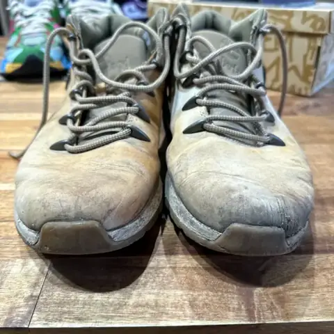 Timberland avant nettoyage